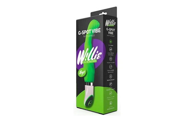 Willie Toys Tattletale G-spot vibrator!